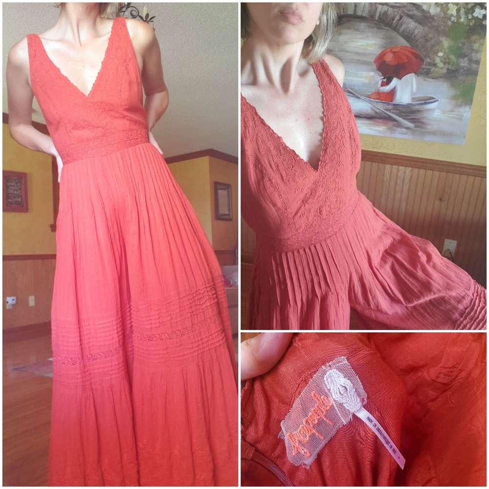 HoSt PiCk! Free People Paloma Jumpsuit sz 2, $300 - Picture 3 of 11